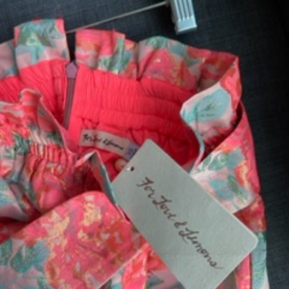 For Love & Lemons Jackpot Mini Skirt Size XS Revolve - Picture 11 of 11